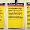 Guerrilla Subway Etiquette Posters: Don't Be Gross Or Rude